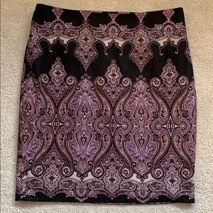 Paisley Mini Skirt